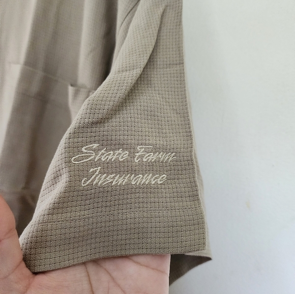 NEW Men's Bundle 2, 100% Silk Fore Golfwear Button-Up Shirts size XL - Picture 3 of 10